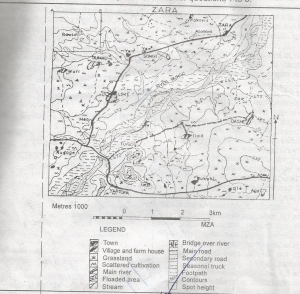 All the settlements are located